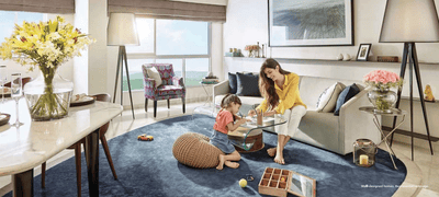 Project Image of 444.55 - 629.69 Sq.ft 1 BHK Apartment for buy in Lodha Jardino A