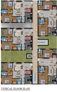 Project Image of 1390.0 - 1425.0 Sq.ft 2 BHK Apartment for buy in Rudraksh Lake Breeze Seshadri