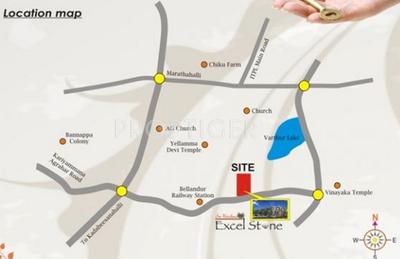 Project Image of 1224.0 - 1280.0 Sq.ft 2 BHK Apartment for buy in Sri Krishna Excel Stone