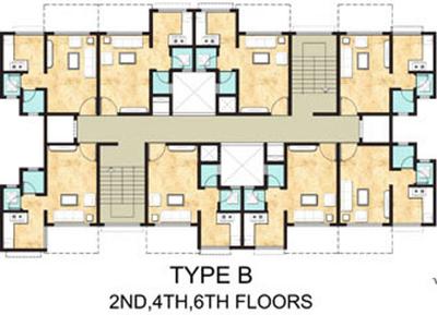 Project Image of 0.0 - 530.0 Sq.ft 2 BHK Apartment for buy in Moraj Maa Shrishti Wing B