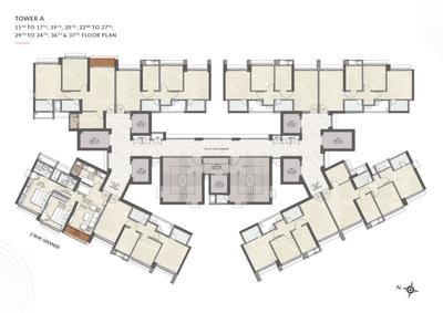 Project Image of 485.13 - 1704.25 Sq.ft 1 BHK Apartment for buy in Kalpataru Advay