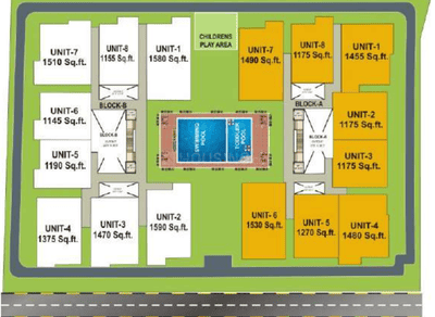 Project Image of 1145.0 - 1590.0 Sq.ft 2 BHK Apartment for buy in V K Krishna Gardenia