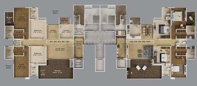 Project Image of 2997.0 - 3010.0 Sq.ft 4 BHK Apartment for buy in Kumar Selena A Building