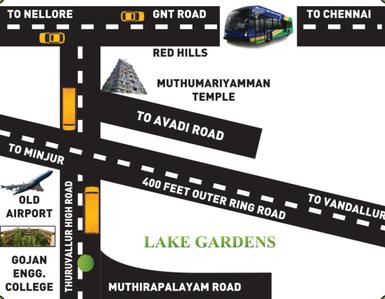 Project Image of 930.0 - 3597.0 Sq.ft Residential Plot Plot for buy in Lake Gardens