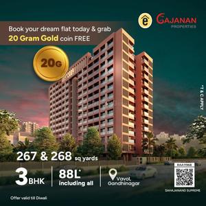 Project Image of 2403.0 - 2412.0 Sq.ft 3 BHK Apartment for buy in Sahajanand Supreme