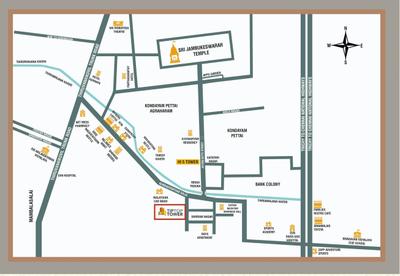Project Image of 628.07 - 978.55 Sq.ft 2 BHK Apartment for buy in CS Tip Top Tower