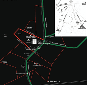 Project Image of 696.75 - 1315.79 Sq.ft 2 BHK Apartment for buy in Raymond The Address By GS Tower 3