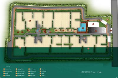 Project Image of 1060.0 - 1203.0 Sq.ft 2 BHK Apartment for buy in Trendsquares Ortus Phase I