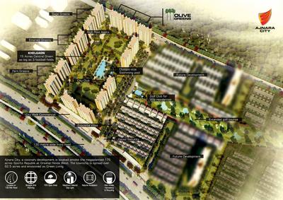 Project Image of 927.0 - 1395.0 Sq.ft 2 BHK Apartment for buy in Ajnara Khel Gaon Phase 2 Tower P Q And R