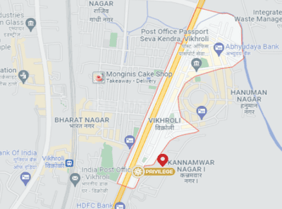 Project Image of 400 Sq.ft 1 BHK Apartment / Flat for sale in Vikhroli East for Rs. 9500000