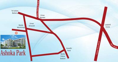 Land Ashoka Park Images for Location Plan of Land Ashoka Park 1
