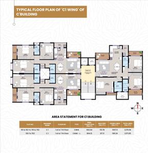 Project Image of 1056.0 - 1379.36 Sq.ft 2 BHK Apartment for buy in Trillium Tower