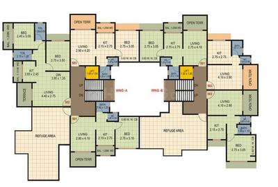 Project Image of 271.0 - 710.0 Sq.ft 1 RK Apartment for buy in Saish Sai Anandi Heights