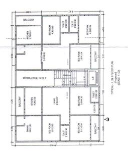 Project Image of 947.12 - 949.92 Sq.ft 3 BHK Apartment for buy in Jayabharath Constructions