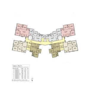 Project Image of 695.0 - 1997.0 Sq.ft 2 BHK Apartment for buy in Siddha Galaxia