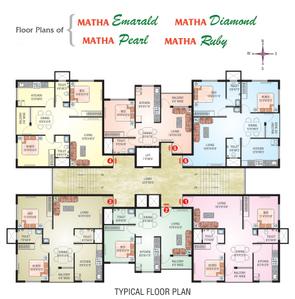 Project Image of 600.0 - 1020.0 Sq.ft 1 BHK Apartment for buy in Matha Sai Matha Garden