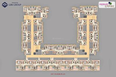 Project Image of 426.04 - 607.52 Sq.ft 1 BHK Apartment for buy in Vishwajeet Empire NX