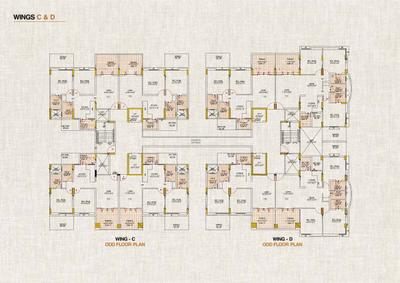 Project Image of 825.0 - 904.0 Sq.ft 2 BHK Apartment for buy in KJ Tower