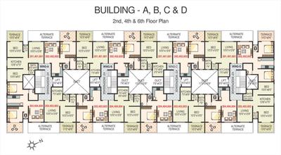 Project Image of 590.0 - 754.0 Sq.ft 1 BHK Apartment for buy in Kamalraj Shivdarshan