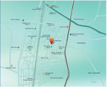 Project Image of 525.0 - 1805.65 Sq.ft 1 BHK Apartment for buy in Pruthvi Shakun