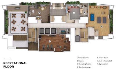 Project Image of 894.0 - 1725.0 Sq.ft 2 BHK Apartment for buy in Platinum Marvelle