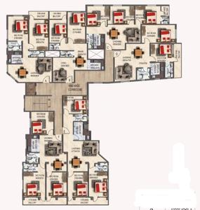 Project Image of 948.0 - 1359.0 Sq.ft 2 BHK Apartment for buy in Krishna Paradise