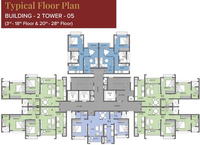Project Image of 634.0 - 979.0 Sq.ft 1 BHK Apartment for buy in Eden Park At The Prestige City