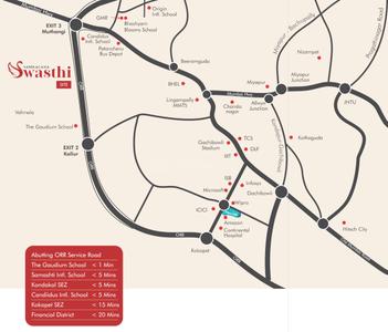 Project Image of 1250.0 - 2000.0 Sq.ft 2 BHK Apartment for buy in Swasthi