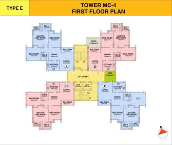 Project Image of 1035.0 - 1565.0 Sq.ft 2 BHK Apartment for buy in IQ City