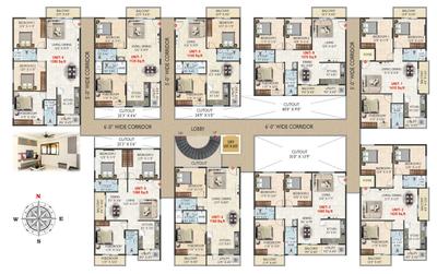 Project Image of 1105.0 - 1450.0 Sq.ft 2 BHK Apartment for buy in Ragam Melodies