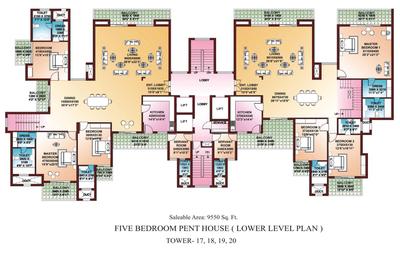 Project Image of 2530.0 - 9945.0 Sq.ft 3 BHK Apartment for buy in Parsvnath La Tropicana
