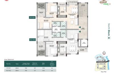 Project Image of 1309.0 - 1696.0 Sq.ft 2 BHK Apartment for buy in Ashray Vihar Phase II