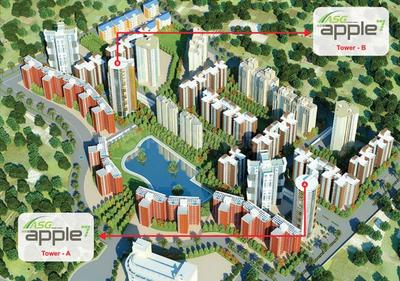 Project Image of 1299.0 - 3930.0 Sq.ft 2 BHK Apartment for buy in ASG Apple 7