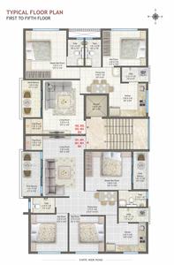 Project Image of 287.5 - 587.06 Sq.ft 1 RK Apartment for buy in Rajashree Chintan