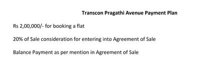 Project Image of 1520.0 - 1980.0 Sq.ft 3 BHK Apartment for buy in Transcon Pragathi Avenue