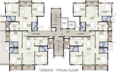 Project Image of 1251.0 - 3058.0 Sq.ft 2 BHK Apartment for buy in Ozone Pole Star