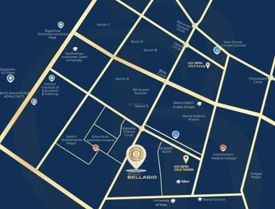 Project Image of 1672.0 - 2631.0 Sq.ft 3 BHK Apartment for buy in KGV Gold Bellagio