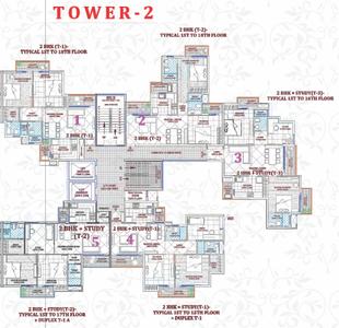 Project Image of 1248.0 - 3705.0 Sq.ft 2 BHK Apartment for buy in Wealth Mantra The Florencia