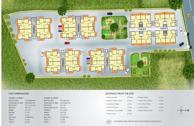Project Image of 1225.0 - 1600.0 Sq.ft 2 BHK Apartment for buy in Bhatia Pearl Heights