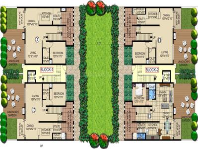 Project Image of 1650.0 - 1882.0 Sq.ft 3 BHK Apartment for buy in Hinduja El Jardin