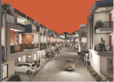 Project Image of 1307.38 - 1450.01 Sq.ft 4 BHK Villa for buy in Shreeji Siddheshwari Villa