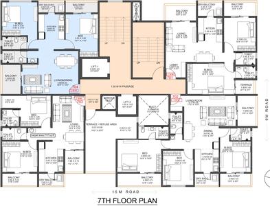 Project Image of 1115 Sq.ft 2 BHK Apartment / Flat for sale in Kothrud for Rs. 13000000