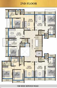 Project Image of 193.0 - 282.0 Sq.ft 1 BHK Apartment for buy in RCD Sarang Iris