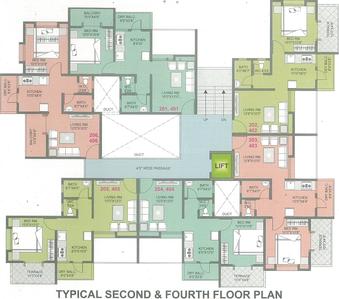 Project Image of 443.0 - 477.0 Sq.ft 1 BHK Apartment for buy in Om Shilp