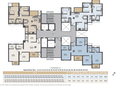 Project Image of 428.08 - 1457.88 Sq.ft 1 BHK Apartment for buy in VTP Dolce Vita Phase 1