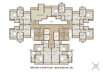 Project Image of 386.0 - 523.0 Sq.ft 1 BHK Apartment for buy in Mayfair Virar Gardens Building No 17 18 19 23A 26 27