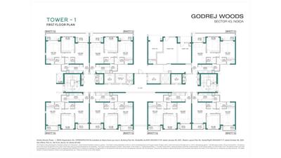 Project Image of 612.25 - 2079.59 Sq.ft 2 BHK Apartment for buy in Godrej Woods