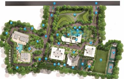 Project Image of 0.0 - 1156.26 Sq.ft 3 BHK Apartment for buy in Indiabulls Blu Tower D