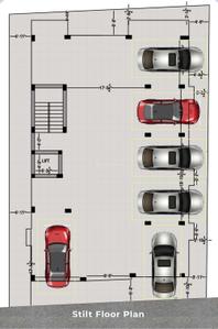 Project Image of 1128.0 - 1353.0 Sq.ft 2 BHK Apartment for buy in GK Santhosh Flats
