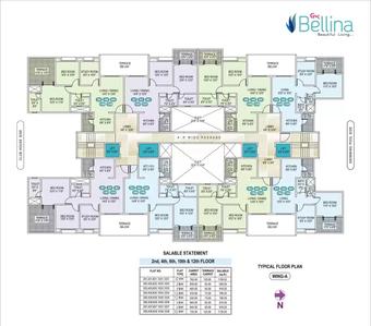 Project Image of 426.0 - 890.0 Sq.ft 1.5 BHK Apartment for buy in Gini Bellina Phase 3